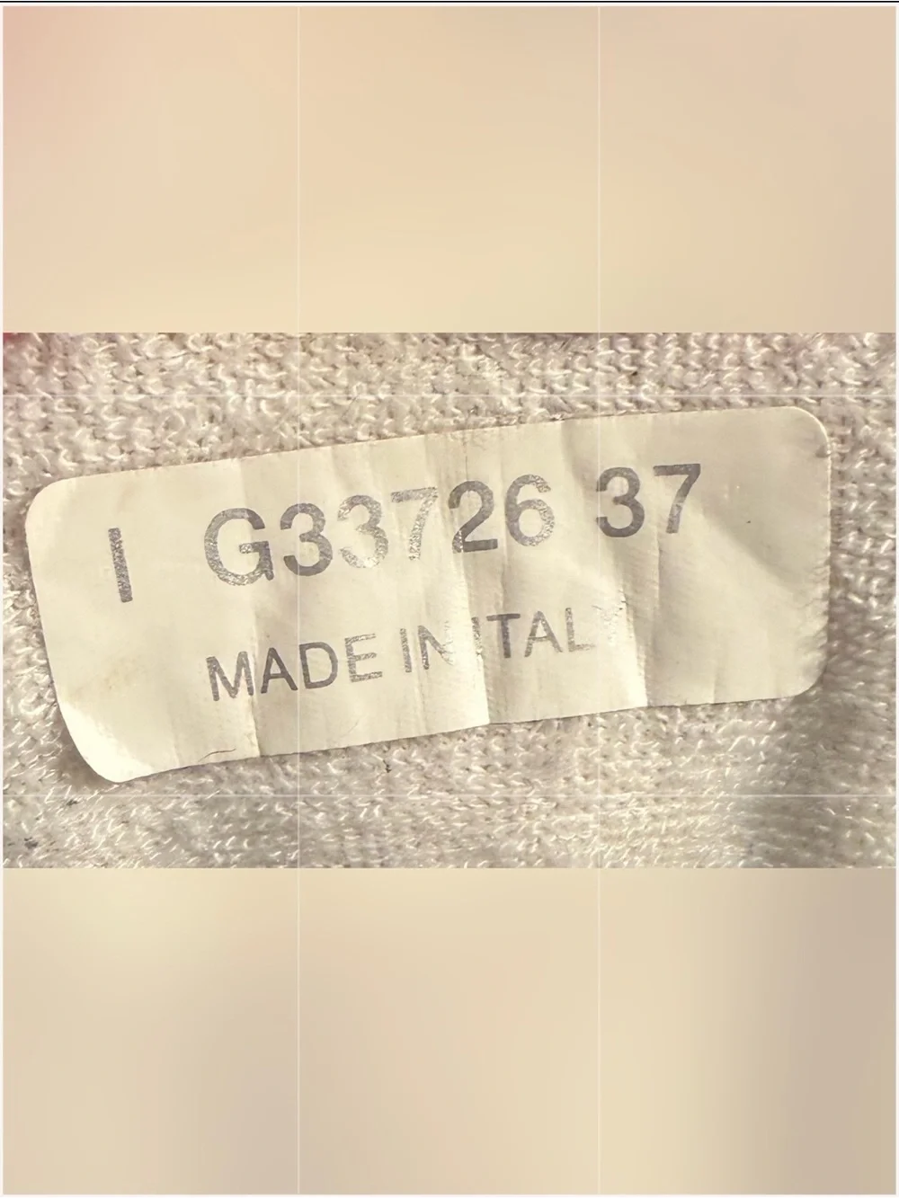 CHANEL Black And White Knit Item with Made in Italy Label